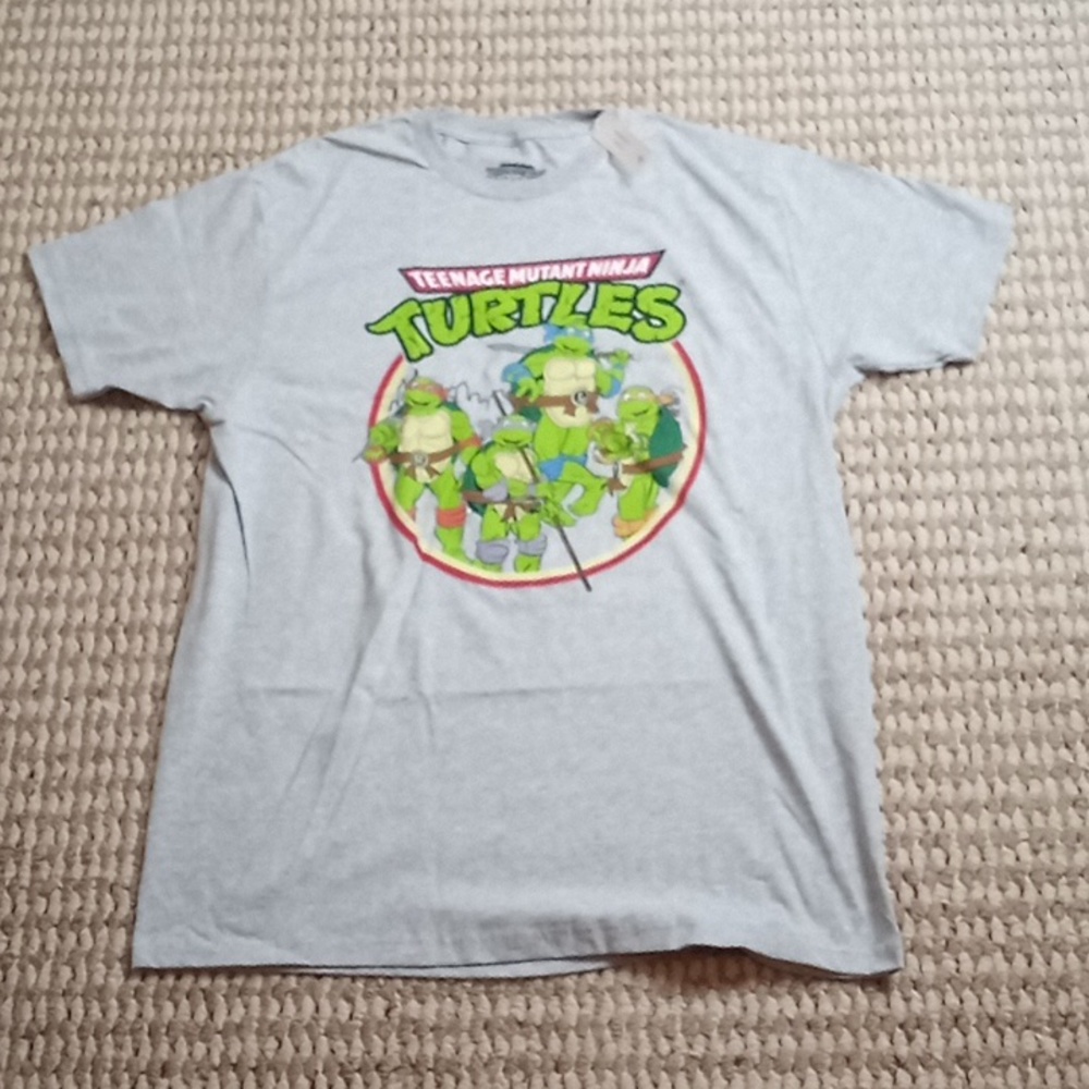 Teenage Mutant Ninja Turtles Shirt Large Nickelodeon TMNT Shirt Top